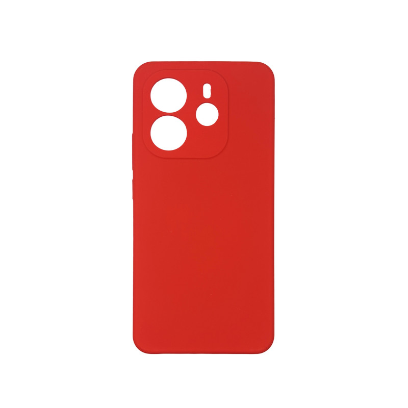 Чохол накладка Silicone Cover Soft Touch ЗК Xiaomi Redmi Note 14 4G Червоний