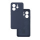 Чохол накладка Silicone Cover Soft Touch ЗК Xiaomi Redmi Note 14 4G Темно-синій