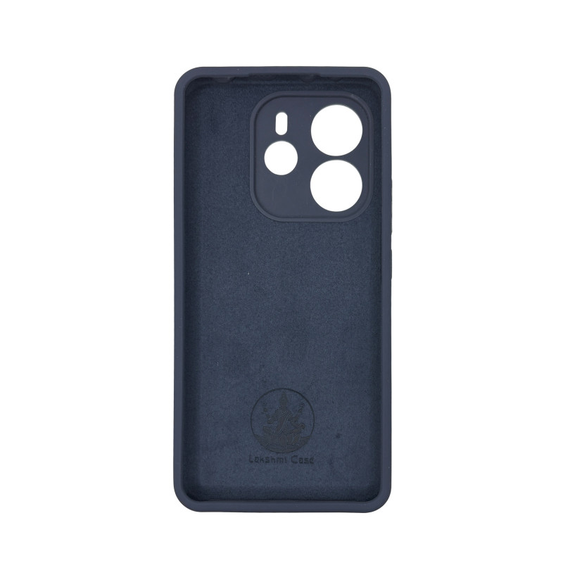 Чохол накладка Silicone Cover Soft Touch ЗК Xiaomi Redmi Note 14 4G Темно-синій