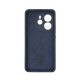 Чохол накладка Silicone Cover Soft Touch ЗК Xiaomi Redmi Note 14 4G Темно-синій