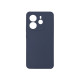 Чохол накладка Silicone Cover Soft Touch ЗК Xiaomi Redmi Note 14 4G Темно-синій
