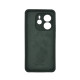 Чохол накладка Silicone Cover Soft Touch ЗК Xiaomi Redmi Note 14 4G Темно-зелений
