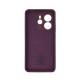 Чохол накладка Silicone Cover Soft Touch ЗК Xiaomi Redmi Note 14 4G Бордовий