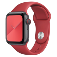 Ремешок Apple Watch silicone 42/44/45/49 mm Красный (Camelia)