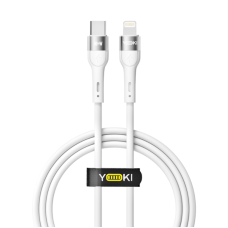 Кабель Type-C to Lightning YOKI EXTRA YK-EX11 30W 1.2m White