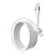 Кабель Type-C to Lightning YOKI EXTRA YK-EX11 30W 1.2m White