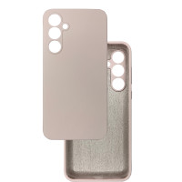 Чохол накладка Silicone Cover Soft Touch ЗК Samsung A35 Пудра