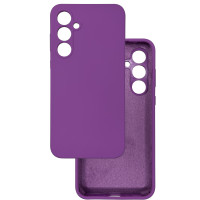 Чохол накладка Silicone Cover Soft Touch ЗК Samsung A35 Фіолетовий