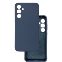 Чохол накладка Silicone Cover Soft Touch ЗК Samsung A35 Темно-синій