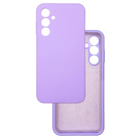 Чохол накладка Silicone Cover Soft Touch ЗК  Samsung S24 / S25 Лаванда