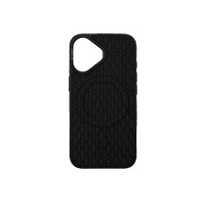 Чехол накладка AirCase with Magsafe Black Rattan  iPhone 16