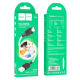 Кабель USB-Micro USB Hoco X90 2.4A (1m) Белый