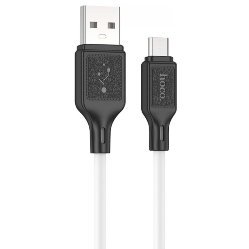 Кабель USB-Micro USB Hoco X90 2.4A (1m) Белый