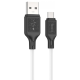 Кабель USB-Micro USB Hoco X90 2.4A (1m) Белый
