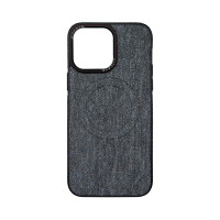 Чехол накладка AirCase with Magsafe Grey Jeans iPhone 14 Pro Max