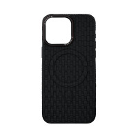 Чехол накладка AirCase with Magsafe Black Rattan iPhone 14 Pro Max