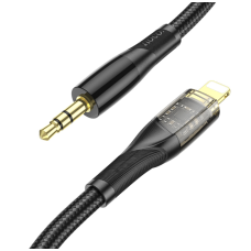 Кабель AUX Hoco UPA25 Lightning - 3.5mm Black