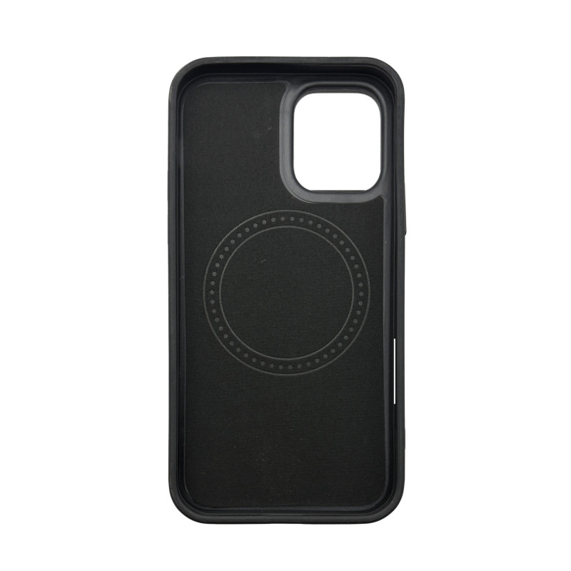 Чехол накладка Kajsa with Magsafe Black&Grey Snake iPhone 16
