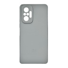Чехол накладка Chrome Matte Xiaomi Redmi Note 10 Pro / Max Серый (2)