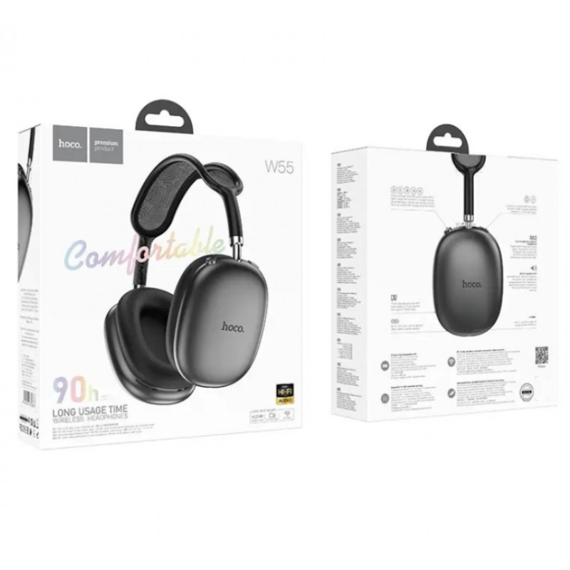 Наушники Hoco W55 bluetooth Black