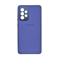 Чехол накладка Chrome Matte Samsung A52 Сиреневый (5)