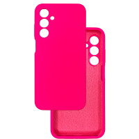 Чохол накладка Silicone Cover Soft Touch ЗК  Samsung A25 Фуксія