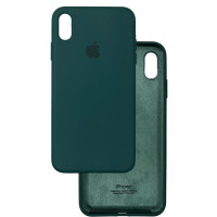 Чохол Silicone Case iPhone Xs Max Зелений (Clover)