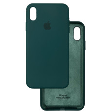 Чохол Silicone Case iPhone Xs Max Зелений (Clover)