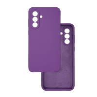 Чехол накладка Silicone Cover Soft Touch ЗК Samsung A36 / A56 Фиолетовый