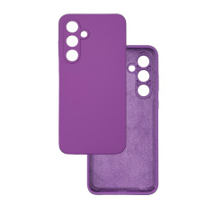 Чохол накладка Silicone Cover Soft Touch ЗК Samsung S24 Plus / S25 Plus Ультрафіолет
