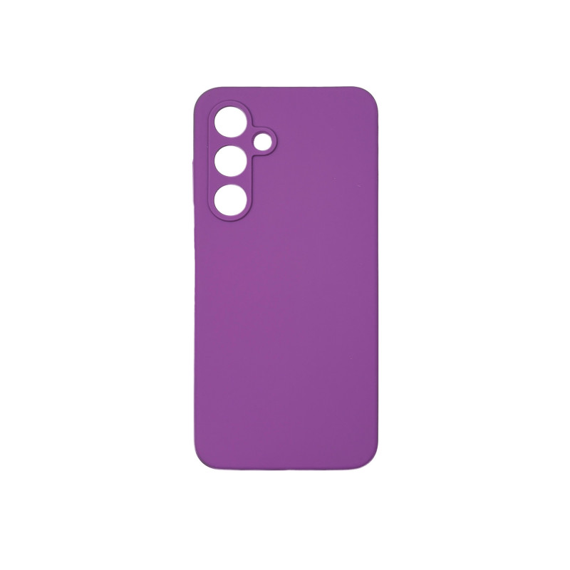 Чохол накладка Silicone Cover Soft Touch ЗК Samsung S24FE Фіолетовий