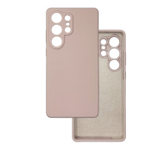Чохол накладка Silicone Cover Soft Touch ЗК Samsung S25 Ultra Пудра