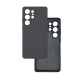 Чохол накладка Silicone Cover Soft Touch ЗК Samsung S25 Ultra Темно-сірий