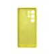 Чохол накладка Silicone Cover Soft Touch ЗК Samsung S25 Ultra Жовтий