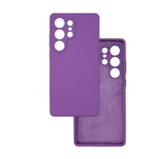 Чохол накладка Silicone Cover Soft Touch ЗК Samsung S25 Ultra Фіолетовий