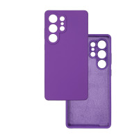 Чохол накладка Silicone Cover Soft Touch ЗК Samsung S25 Ultra Ультрафіолет