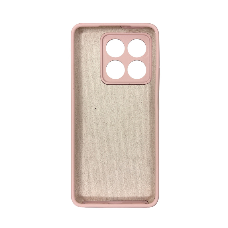 Чохол накладка Silicone Cover Soft Touch ЗК Xiaomi 14T Pro Пудра