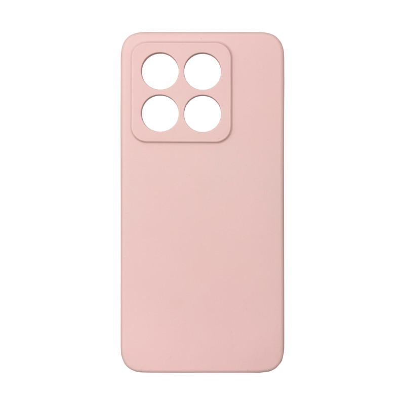 Чохол накладка Silicone Cover Soft Touch ЗК Xiaomi 14T Pro Пудра