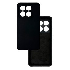 Чехол накладка Silicone Cover Soft Touch ЗК Xiaomi 14T Pro Черный