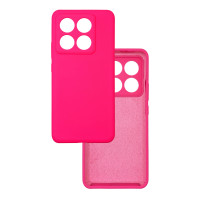 Чехол накладка Silicone Cover Soft Touch ЗК Xiaomi 14T Pro Фуксия