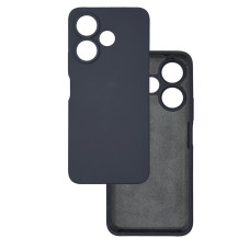 Чохол накладка Silicone Cover Soft Touch ЗК Xiaomi Redmi 13 / Poco M6 4G Темно-сірий