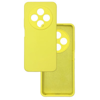 Чохол накладка Silicone Cover Soft Touch ЗК Xiaomi Redmi 14C / Poco C75 Жовтий