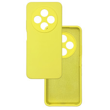 Чехол накладка Silicone Cover Soft Touch ЗК Xiaomi Redmi 14C / Poco C75 Желтый