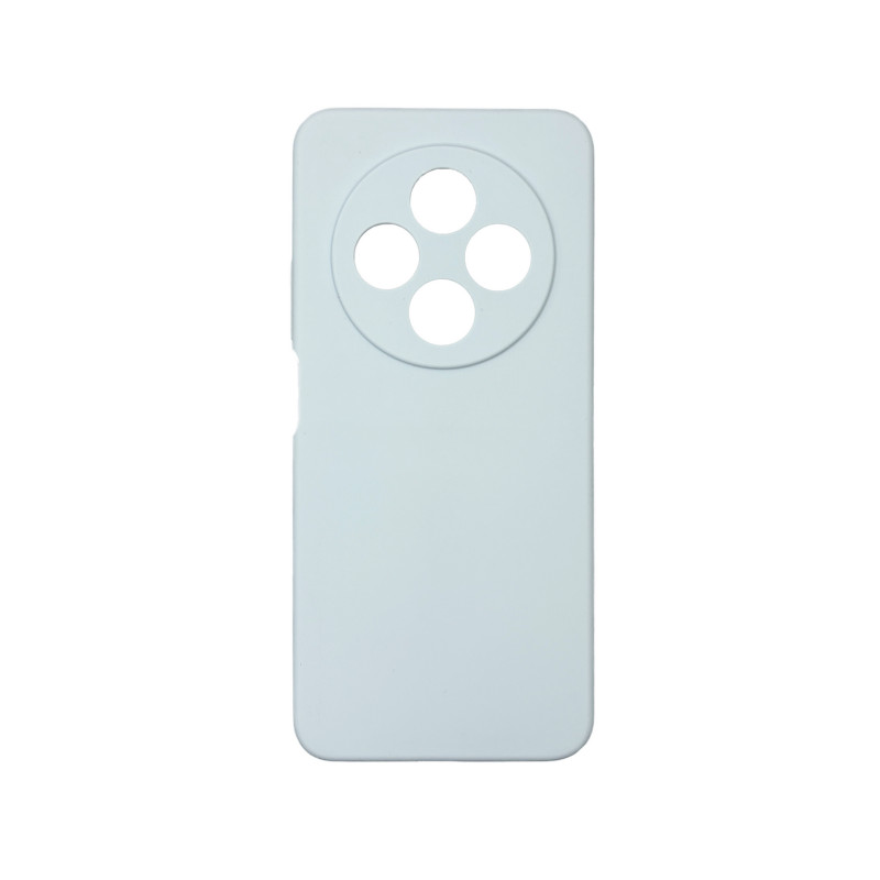 Чехол накладка Silicone Cover Soft Touch ЗК Xiaomi Redmi 14C / Poco C75 Светло-голубой