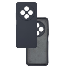 Чехол накладка Silicone Cover Soft Touch ЗК Xiaomi Redmi 14C / Poco C75 Темно-серый