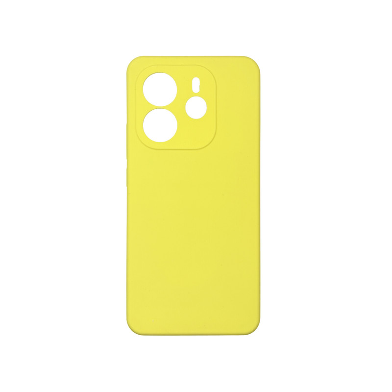 Чохол накладка Silicone Cover Soft Touch ЗК Xiaomi Redmi Note 14 4G Жовтий