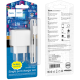 Зарядний пристрій Hoco CS11A  2.1A + Micro USB White