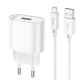 Зарядное устройство Hoco C109A QC3.0 Micro USB 18W White