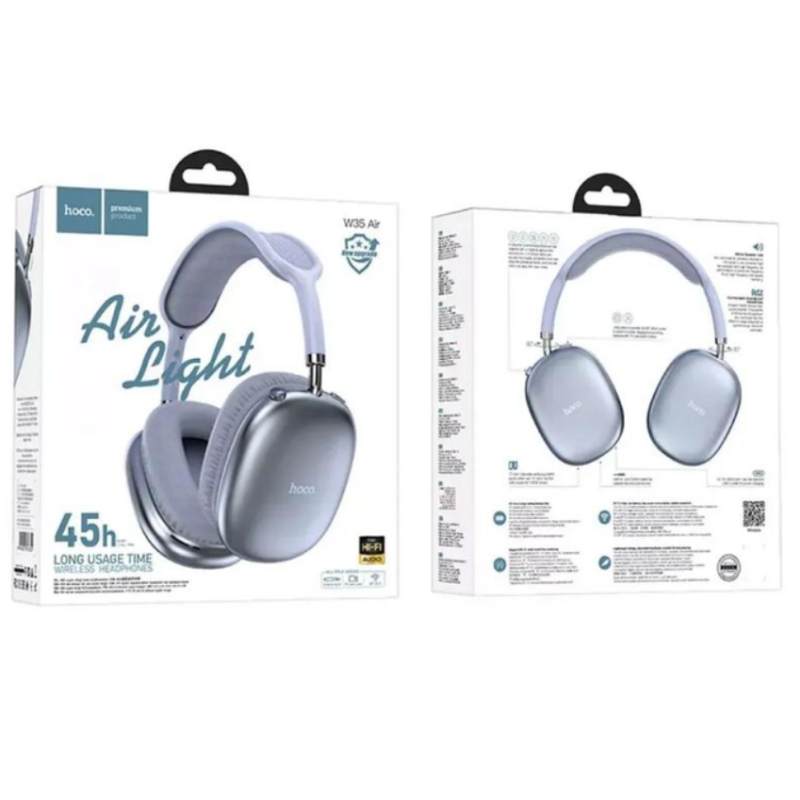 Наушники Hoco W35 Air Bluetooth Синие