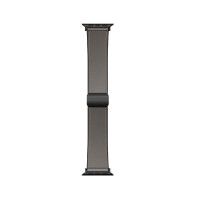 Ремешок Apple Watch Leather Strap Hoco WA34 магнитный 42/44/45/49 mm Dark Grey